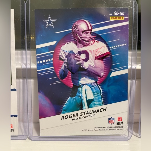 Dallas Cowboys Emmitt Smith / Roger Staubach Panini Football Card Lot - Picture 11 of 11